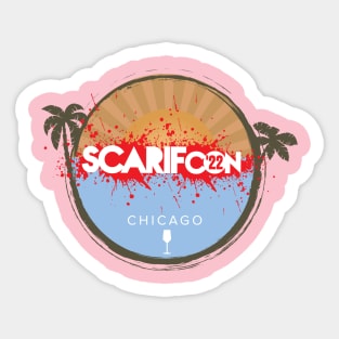 ScarifCon2022 Vintage Label Sticker